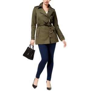 Michael Michael Kors Belted Trench Coat Size Small